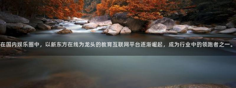 伟德国际19462平台注册：在国内娱乐圈中，以新东方在线为龙头的教育互联网平台逐渐崛起，成为行业中的领跑者之一。