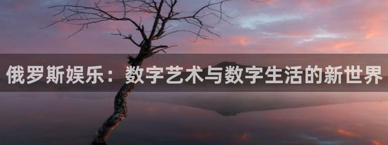 伟德国际1946注册：俄罗斯娱乐：数字艺术与数字生活的新世界