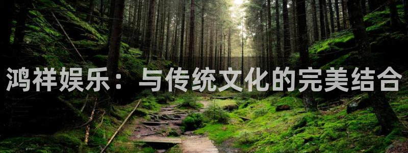 伟德国际1946平台注册：鸿祥娱乐：与传统文化的完美结合