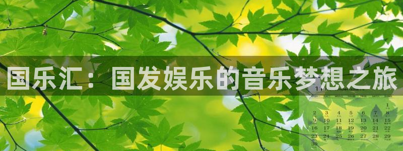 伟德国际1946注册：国乐汇：国发娱乐的音乐梦想之旅